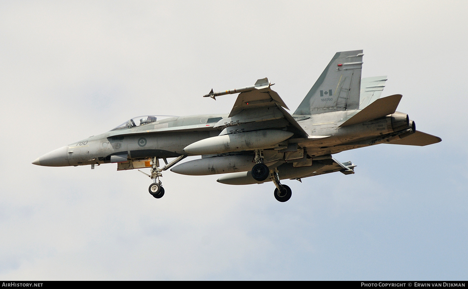 Aircraft Photo of 188760 | McDonnell Douglas CF-188 Hornet | Canada - Air Force | AirHistory.net #752364