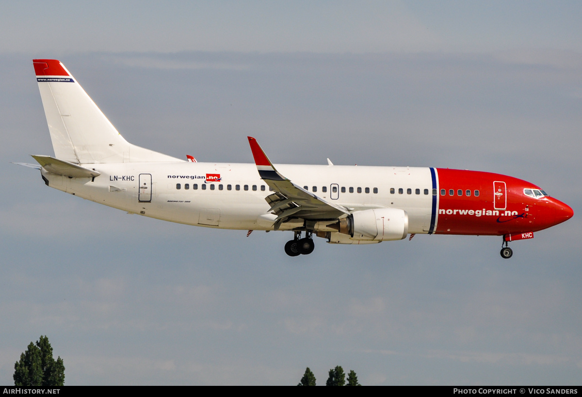 Aircraft Photo of LN-KHC | Boeing 737-31S | Norwegian | AirHistory.net #752391