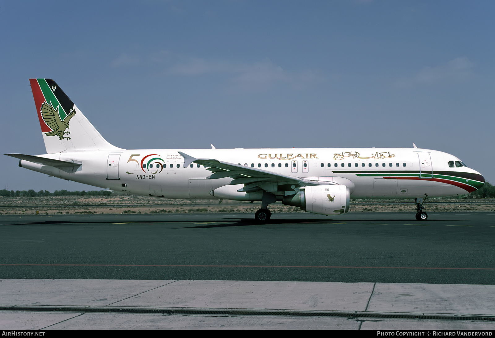Aircraft Photo of A4O-EN | Airbus A320-212 | Gulf Air | AirHistory.net #752396