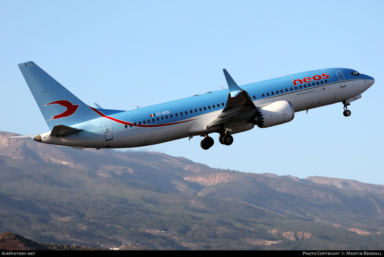 Aircraft Photo of EI-RZA | Boeing 737-8 Max 8 | Neos | AirHistory.net #752415