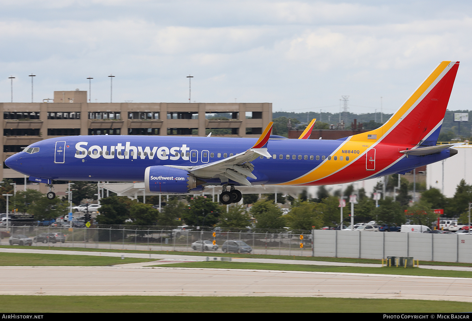 Aircraft Photo of N8840Q | Boeing 737-8 Max 8 | Southwest Airlines | AirHistory.net #752426