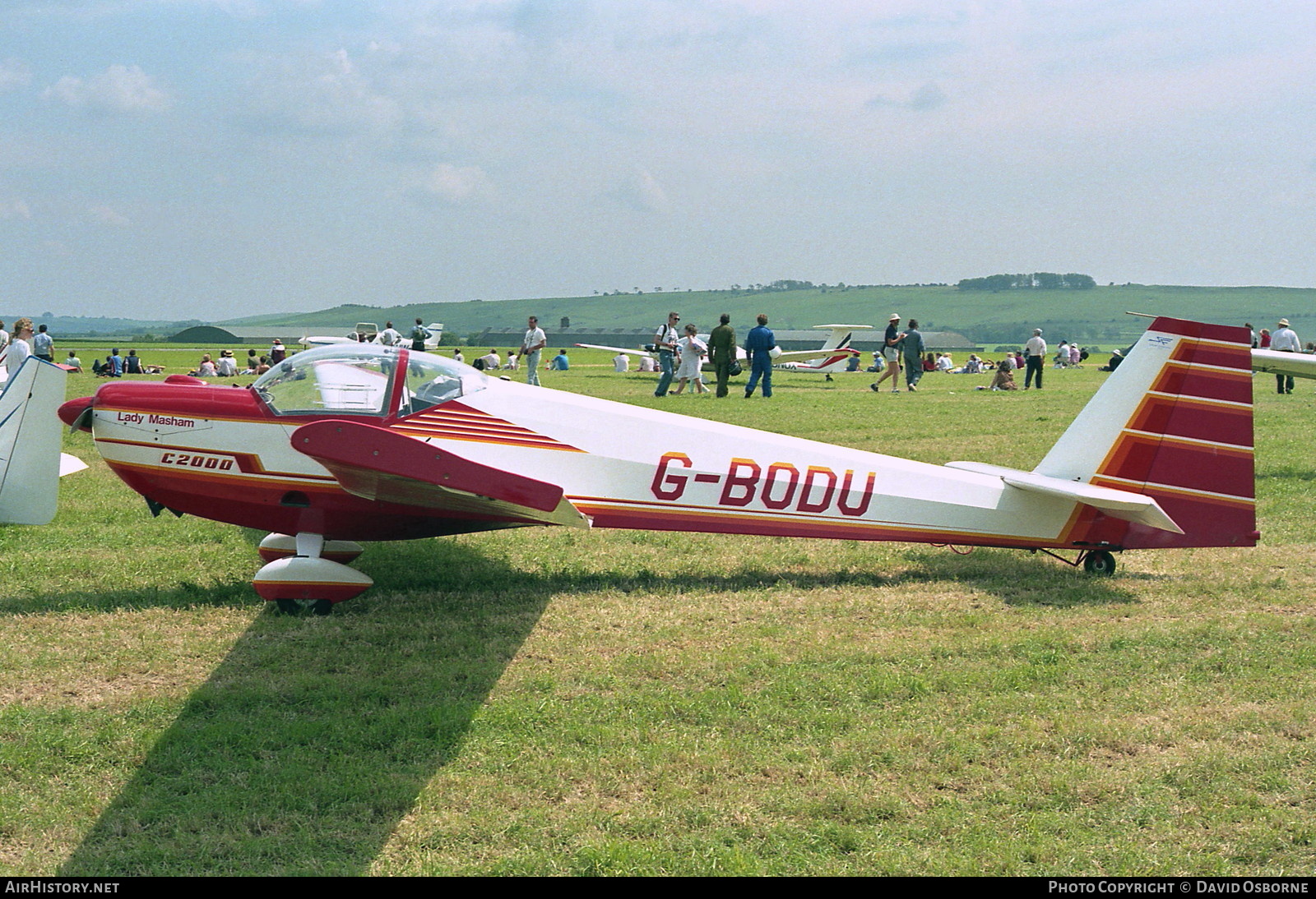 Aircraft Photo of G-BODU | Scheibe SF-25C Falke 2000 | AirHistory.net #752440