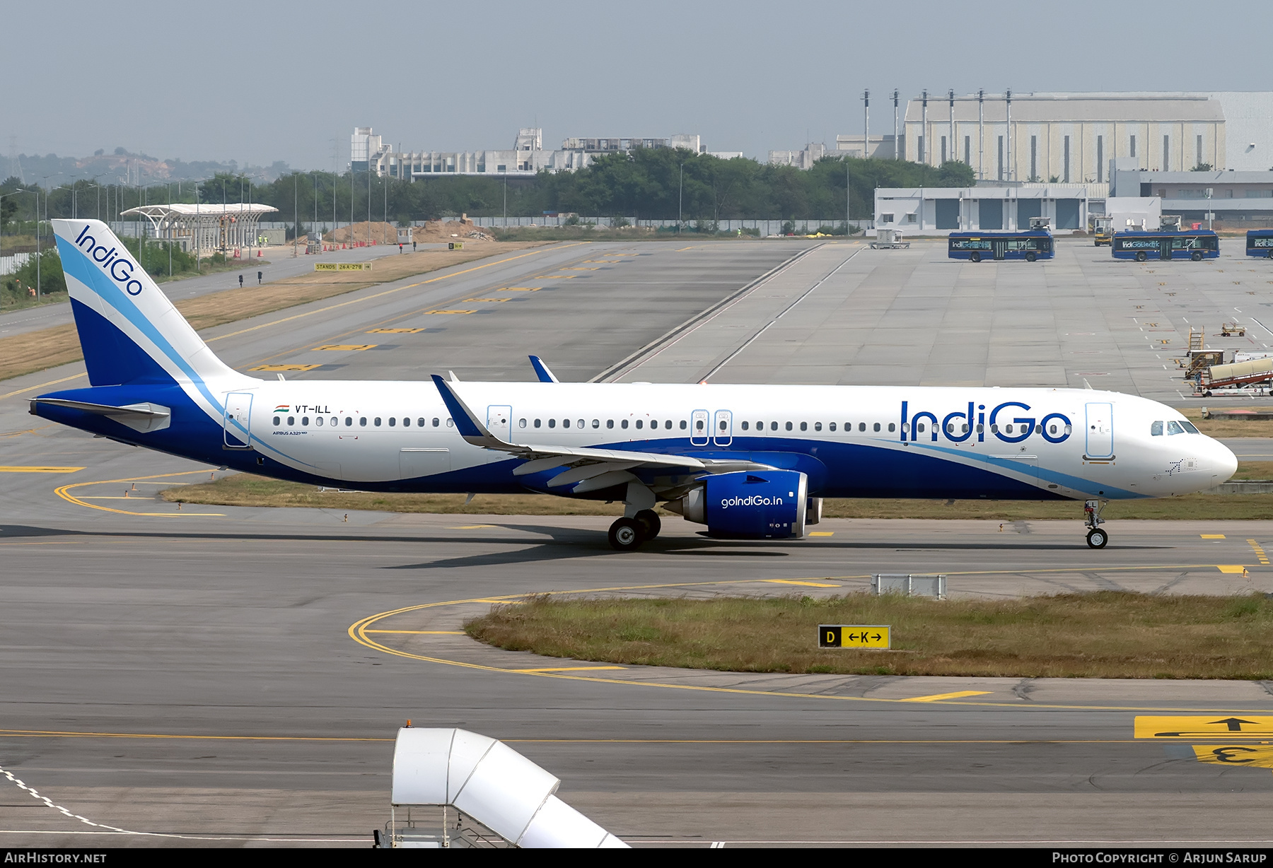 Aircraft Photo of VT-ILL | Airbus A321-251NX | IndiGo | AirHistory.net #752448