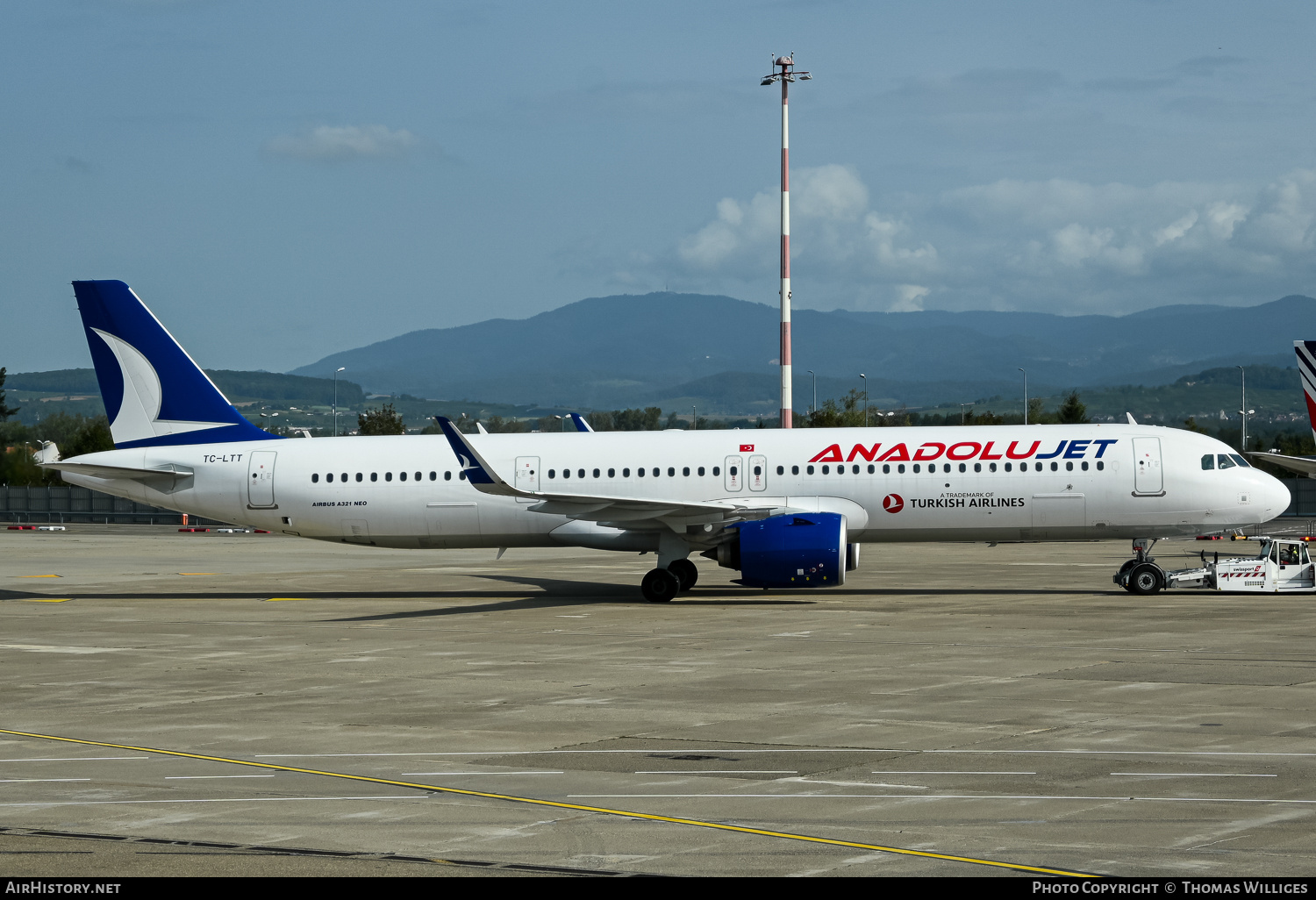 Aircraft Photo of TC-LTT | Airbus A321-271NX | AnadoluJet | AirHistory.net #752455