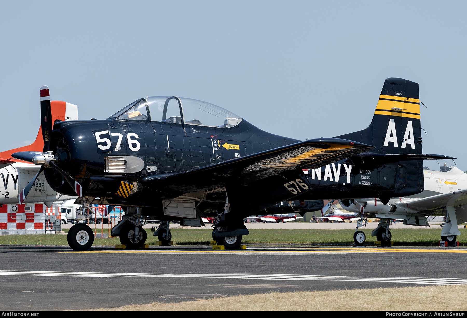 Aircraft Photo of N228TS / NX228TS / 138351 | North American AT-28D Trojan | USA - Navy | AirHistory.net #752461