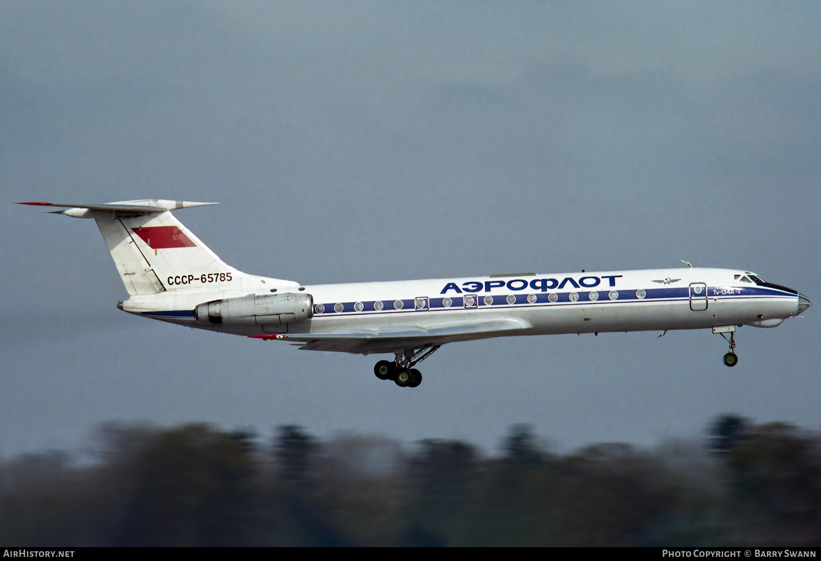 Aircraft Photo of CCCP-65785 | Tupolev Tu-134A | Aeroflot | AirHistory.net #752473
