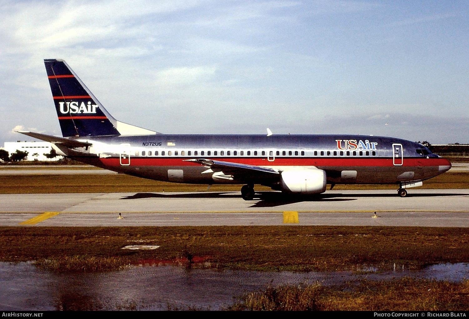 Aircraft Photo of N372US | Boeing 737-3B7 | USAir | AirHistory.net #752474