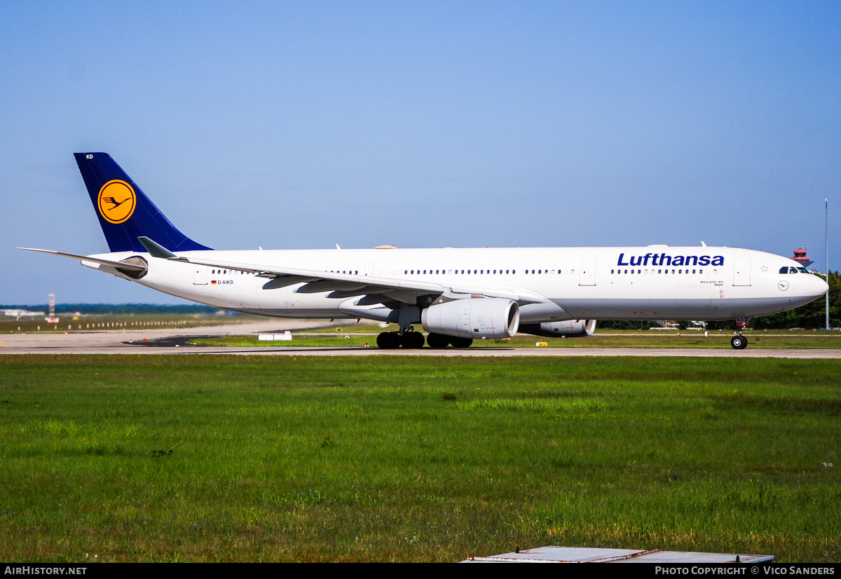 Aircraft Photo of D-AIKD | Airbus A330-343 | Lufthansa | AirHistory.net #752514