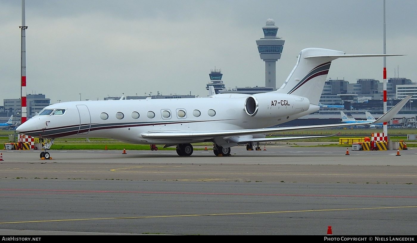 Aircraft Photo of A7-CGL | Gulfstream Aerospace G650ER (G-VI) | AirHistory.net #752529