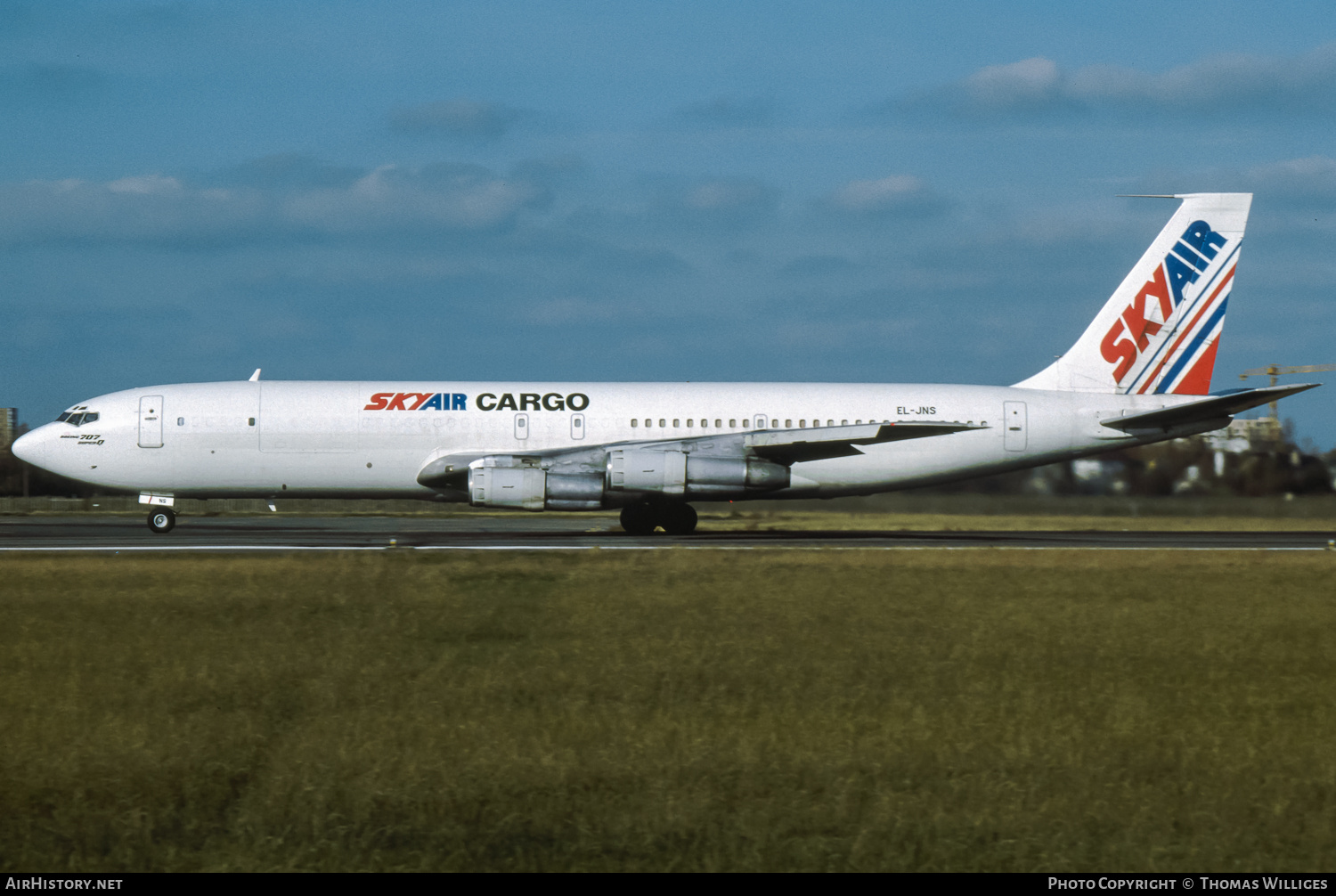 Aircraft Photo of EL-JNS | Boeing 707-323C | Skyair Cargo | AirHistory.net #752534