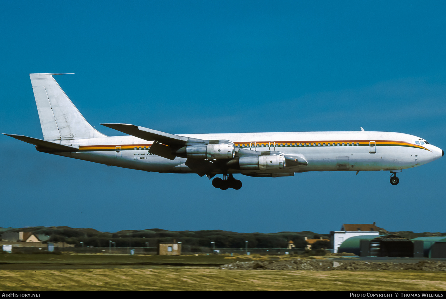 Aircraft Photo of EL-AKU | Boeing 707-347C | AirHistory.net #752542