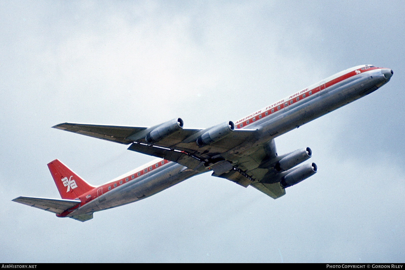 Aircraft Photo of N123AF | McDonnell Douglas DC-8-63CF | American Flyers Airline - AFA | AirHistory.net #752588