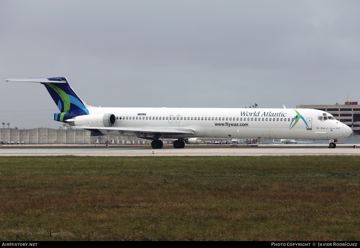 Aircraft Photo of N802WA | McDonnell Douglas MD-83 (DC-9-83) | World Atlantic Airlines | AirHistory.net #752604