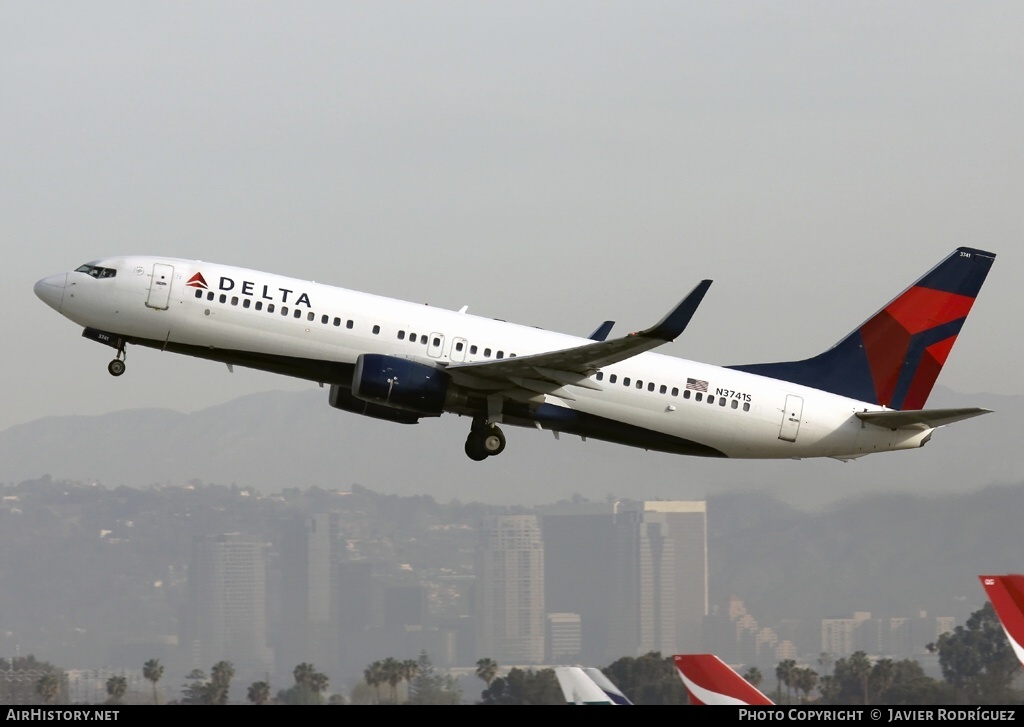 Aircraft Photo of N3741S | Boeing 737-832 | Delta Air Lines | AirHistory.net #752622