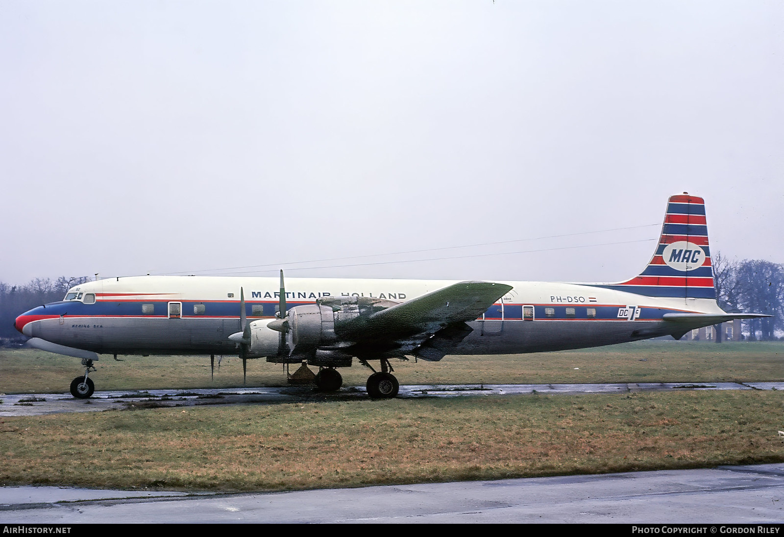 Aircraft Photo of PH-DSO | Douglas DC-7C | Martinair Holland | AirHistory.net #752625