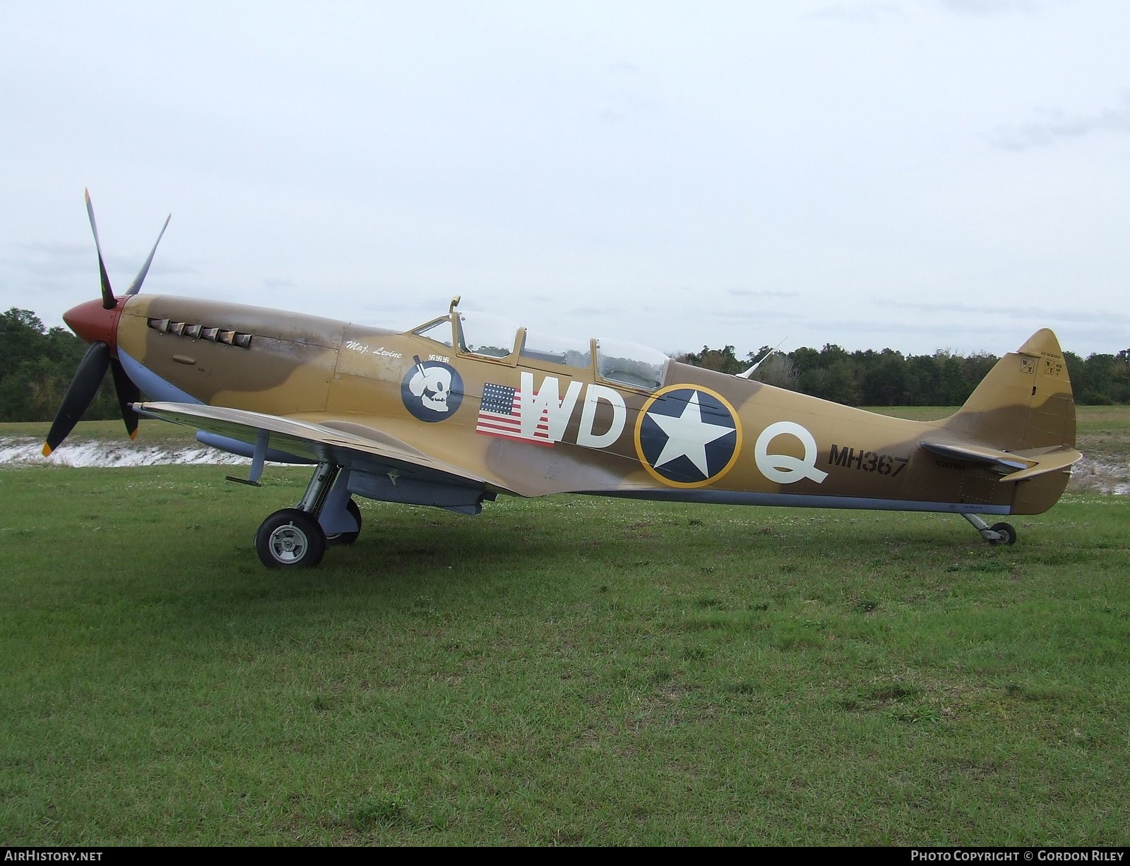 Aircraft Photo of N367MH / MH367 | Supermarine 509 Spitfire T9 | USA - Air Force | AirHistory.net #752632