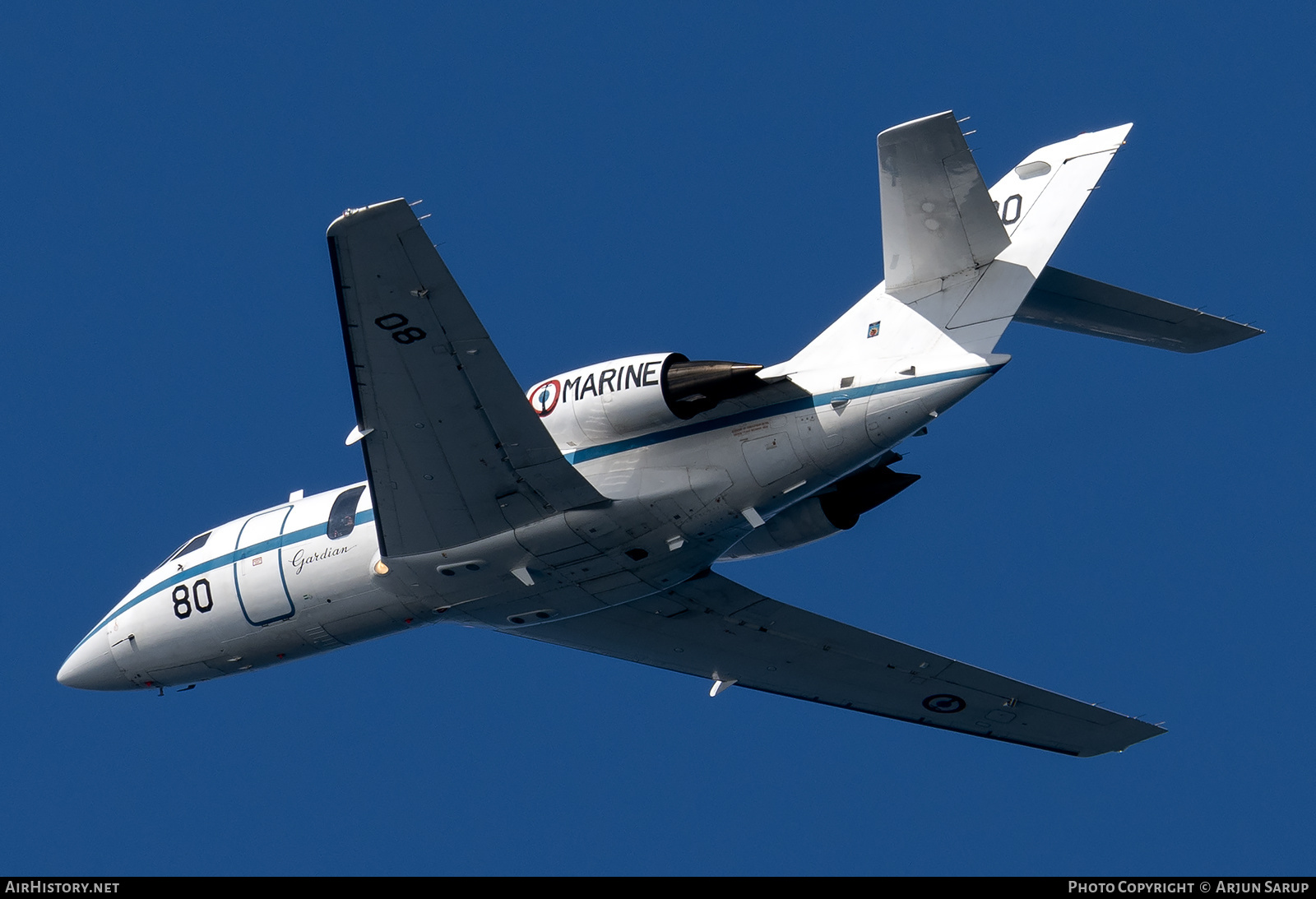 Aircraft Photo of 80 | Dassault Falcon 20G Gardian | France - Navy | AirHistory.net #752652