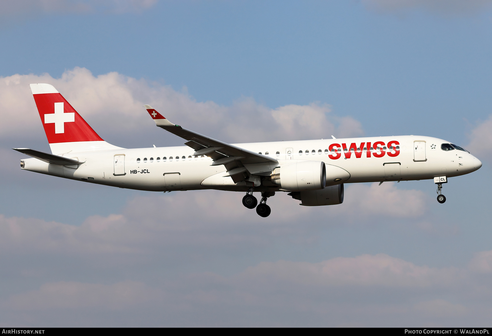 Aircraft Photo of HB-JCL | Bombardier CSeries CS300 (BD-500-1A11) | Swiss International Air Lines | AirHistory.net #752678