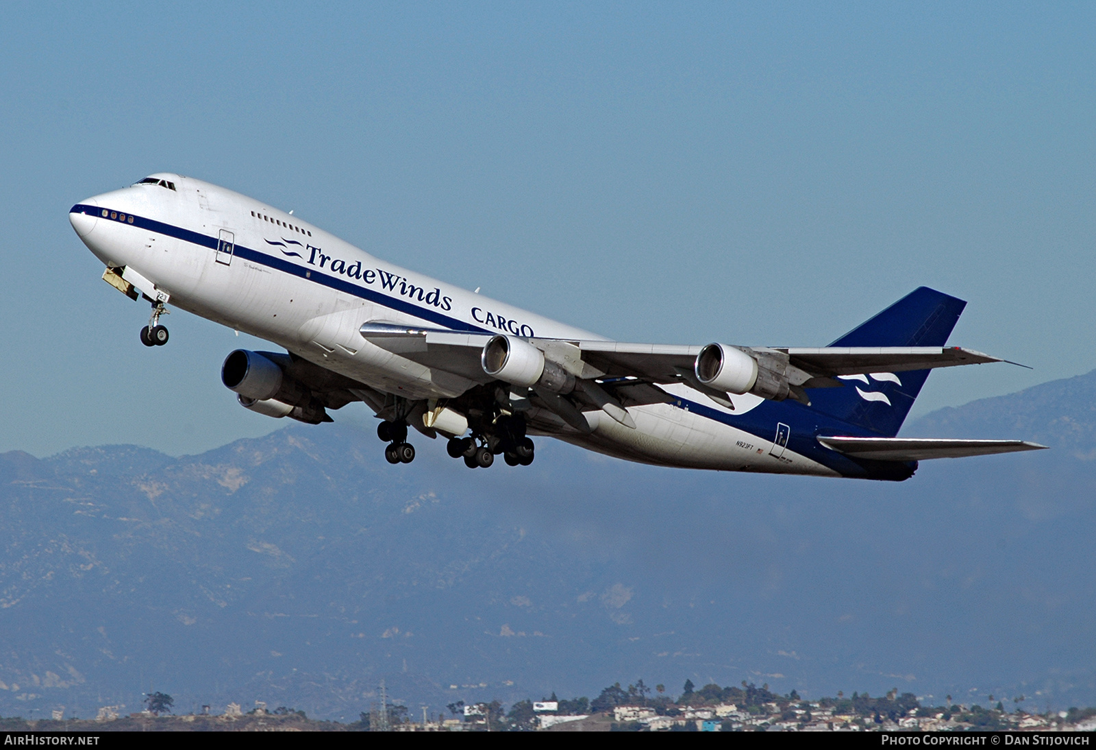 Aircraft Photo of N923FT | Boeing 747-2U3B(SF) | Tradewinds Airlines Cargo | AirHistory.net #752683