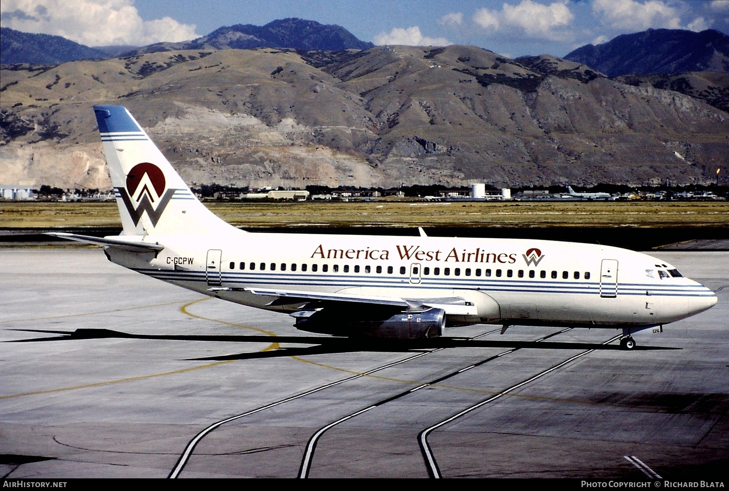 Aircraft Photo of C-GCPW | Boeing 737-275/Adv | America West Airlines | AirHistory.net #752694