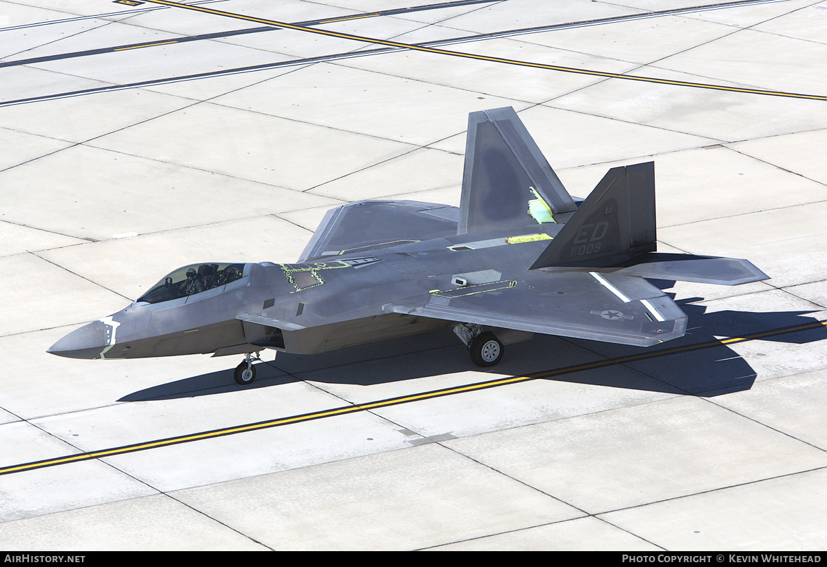 Aircraft Photo of 91-4009 / AF91-009 | Lockheed Martin F-22A Raptor | USA - Air Force | AirHistory.net #752710