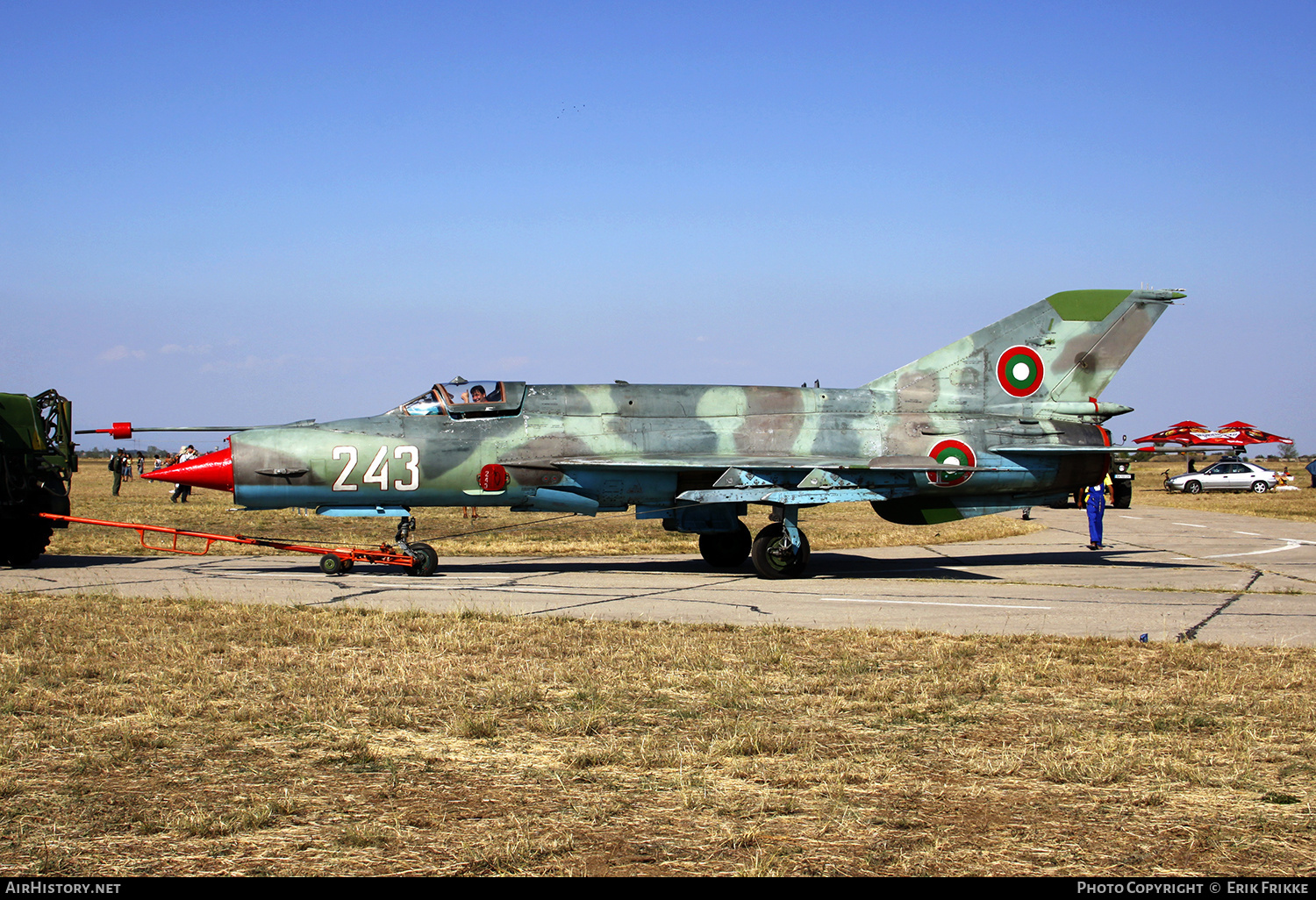 Aircraft Photo of 243 | Mikoyan-Gurevich MiG-21bis SAU | Bulgaria - Air Force | AirHistory.net #752714