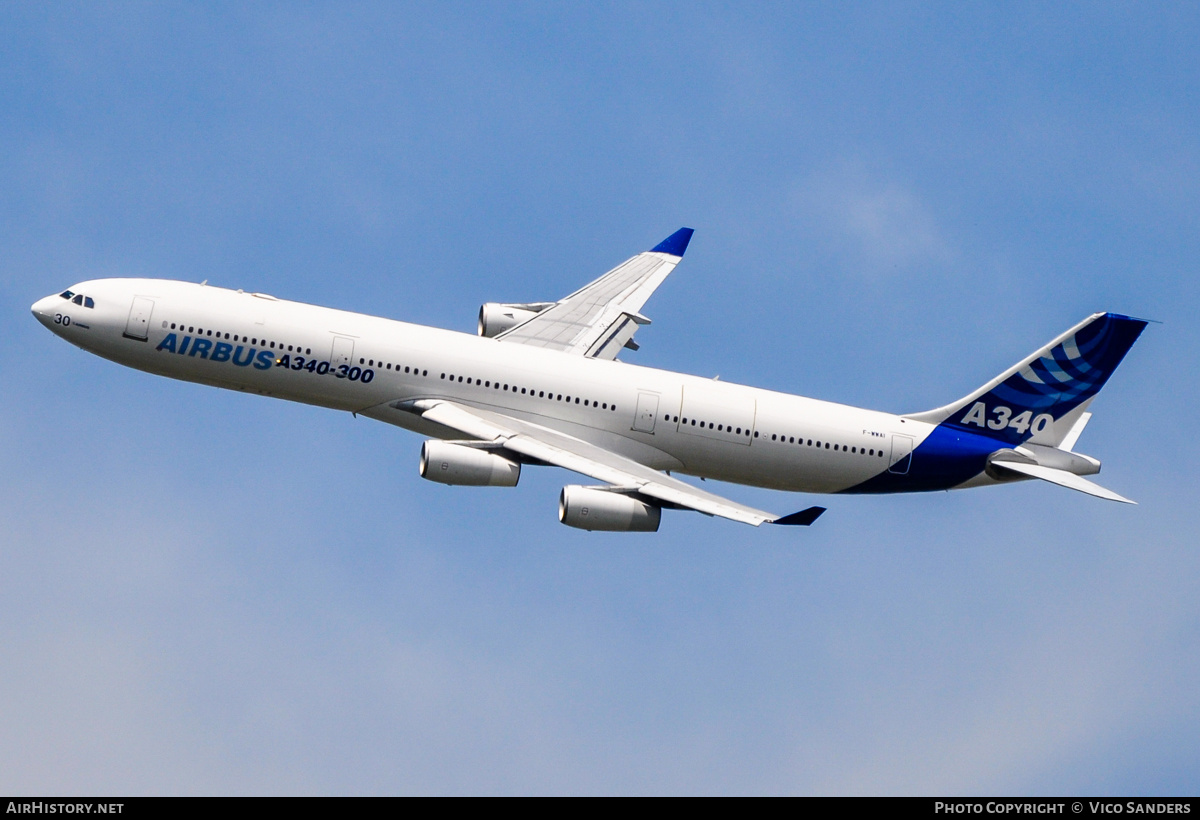 Aircraft Photo of F-WWAI | Airbus A340-311 | Airbus | AirHistory.net #752756
