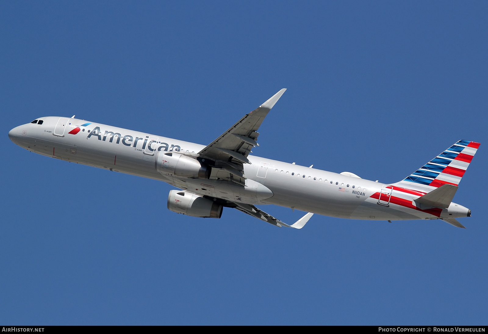 Aircraft Photo of N110AN | Airbus A321-231 | American Airlines | AirHistory.net #752784