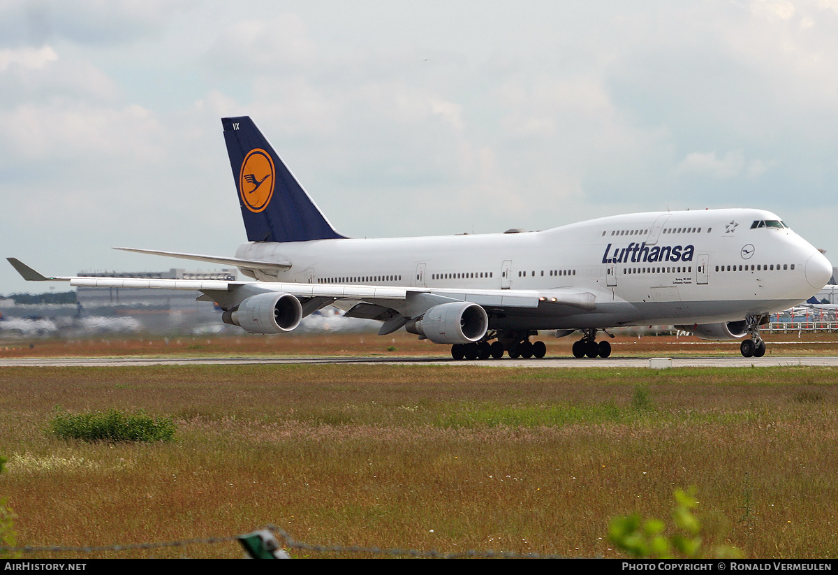 Aircraft Photo of D-ABVX | Boeing 747-430 | Lufthansa | AirHistory.net #752790