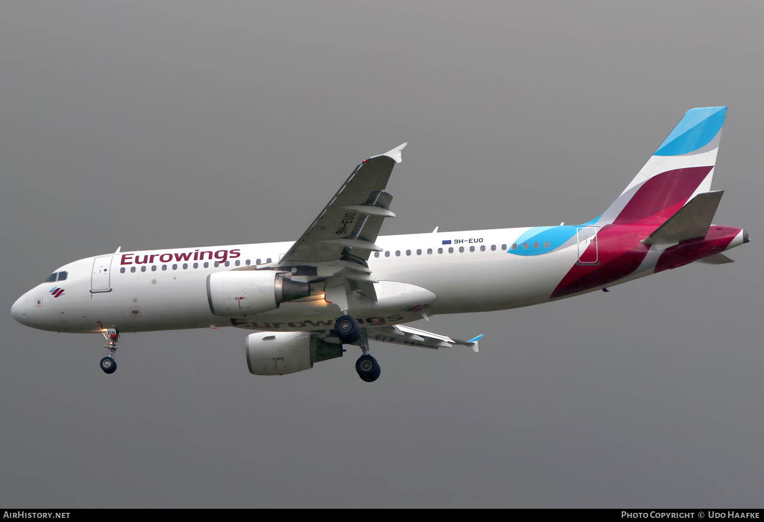 Aircraft Photo of 9H-EUO | Airbus A320-214 | Eurowings | AirHistory.net #752831