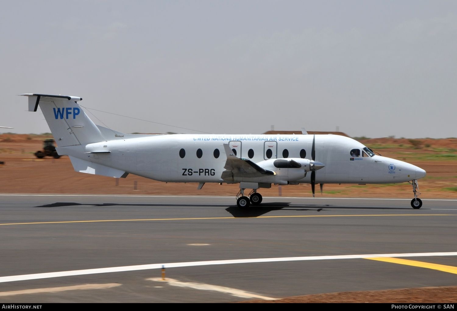 Aircraft Photo of ZS-PRG | Beech 1900D | United Nations World Food Programme - WFP | AirHistory.net #752836