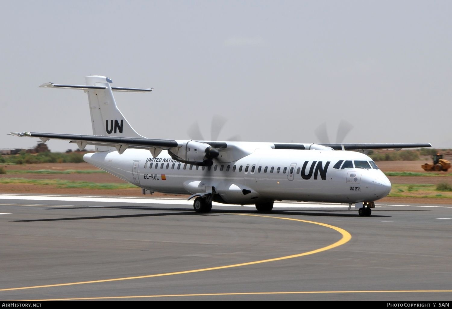 Aircraft Photo of EC-KUL / UNO-053P | ATR ATR-72-500 (ATR-72-212A) | United Nations | AirHistory.net #752839