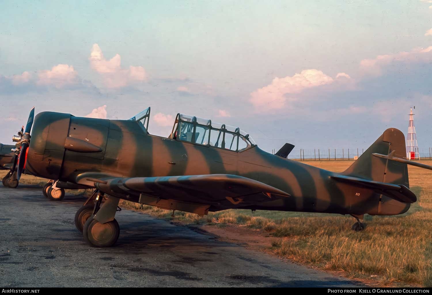 Aircraft Photo of 7517 | North American AT-6D Harvard III | South Africa - Air Force | AirHistory.net #752847