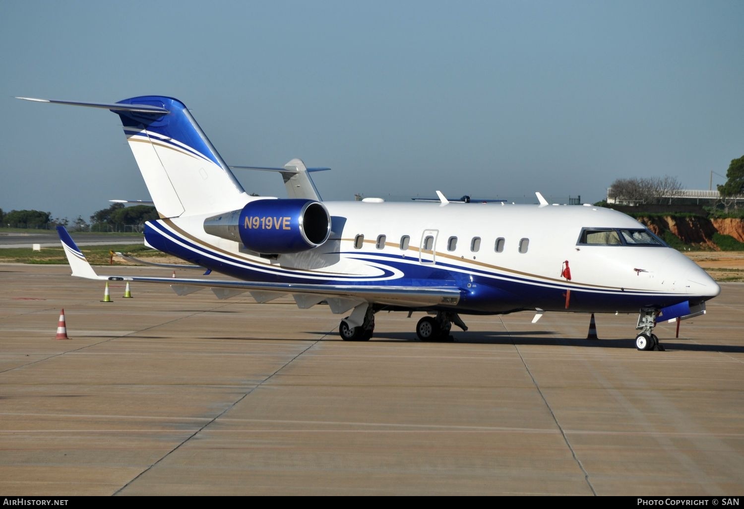 Aircraft Photo of N919VE | Bombardier Challenger 604 (CL-600-2B16) | AirHistory.net #752853