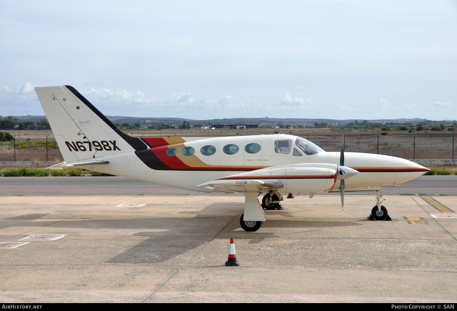 Aircraft Photo of N6798X | Cessna 421C Golden Eagle | AirHistory.net #752875