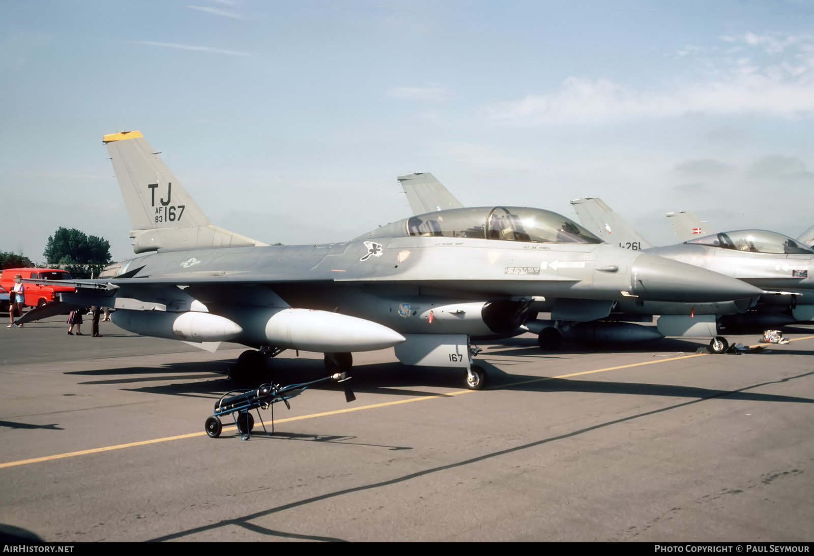 Aircraft Photo of 83-1167 / AF83-167 | General Dynamics F-16B Fighting Falcon | USA - Air Force | AirHistory.net #752876