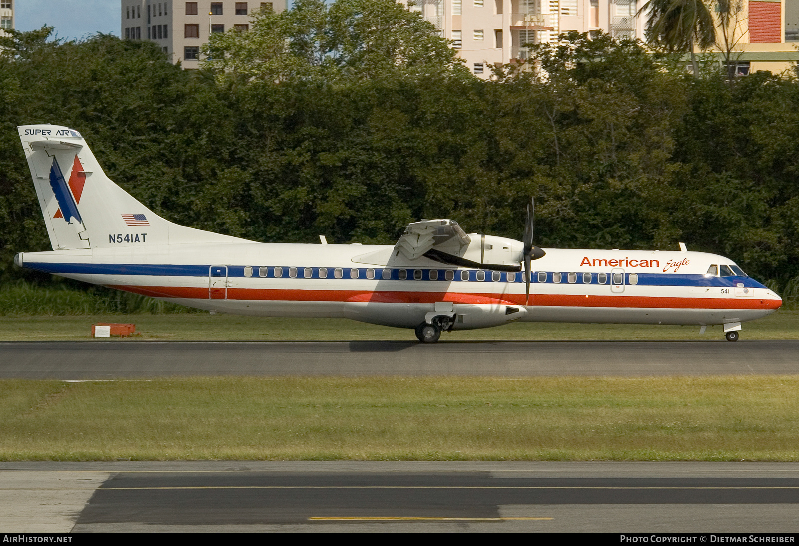 Aircraft Photo of N541AT | ATR ATR-72-500 (ATR-72-212A) | American Eagle | AirHistory.net #752922