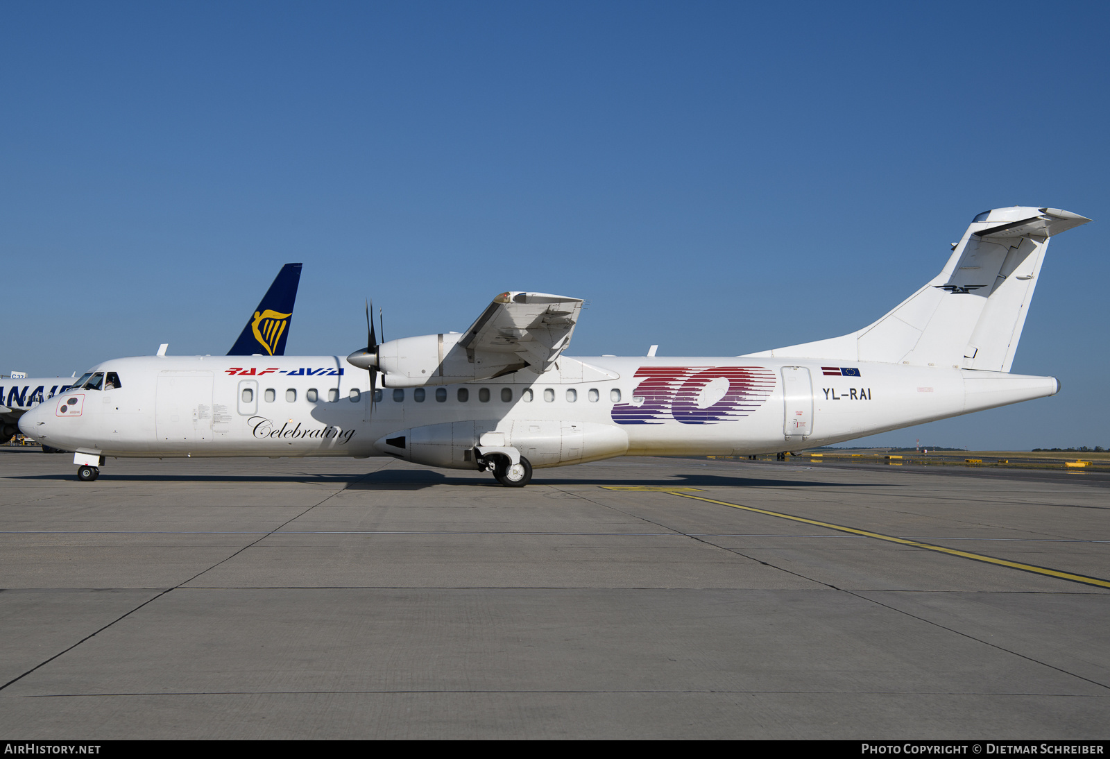 Aircraft Photo of YL-RAI | ATR ATR-72-202/F | RAF-Avia Airlines | AirHistory.net #752932