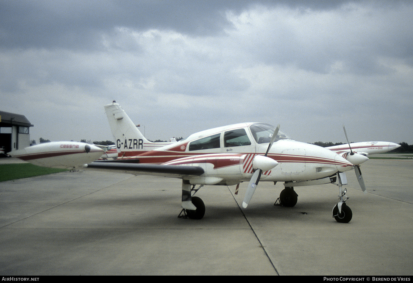 Aircraft Photo of G-AZRR | Cessna 310Q | AirHistory.net #752933