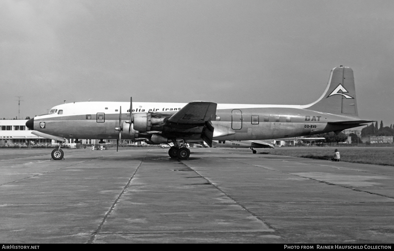 Aircraft Photo of OO-RVG | Douglas DC-6B | Delta Air Transport - DAT | AirHistory.net #752958