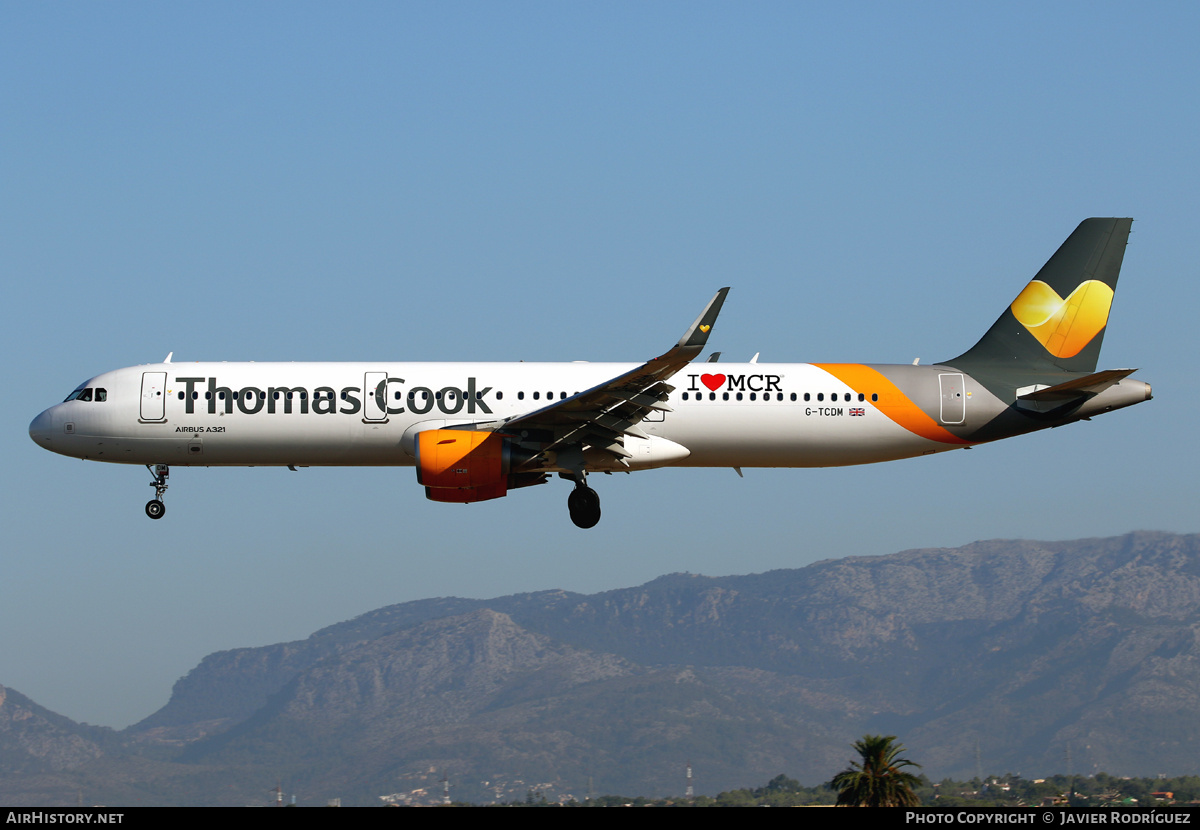 Aircraft Photo of G-TCDM | Airbus A321-211 | Thomas Cook Airlines | AirHistory.net #752960
