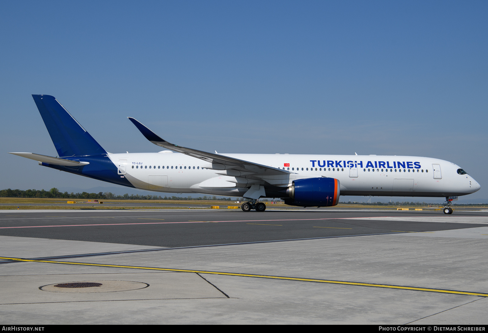 Aircraft Photo of TC-LGJ | Airbus A350-941 | Turkish Airlines | AirHistory.net #752962