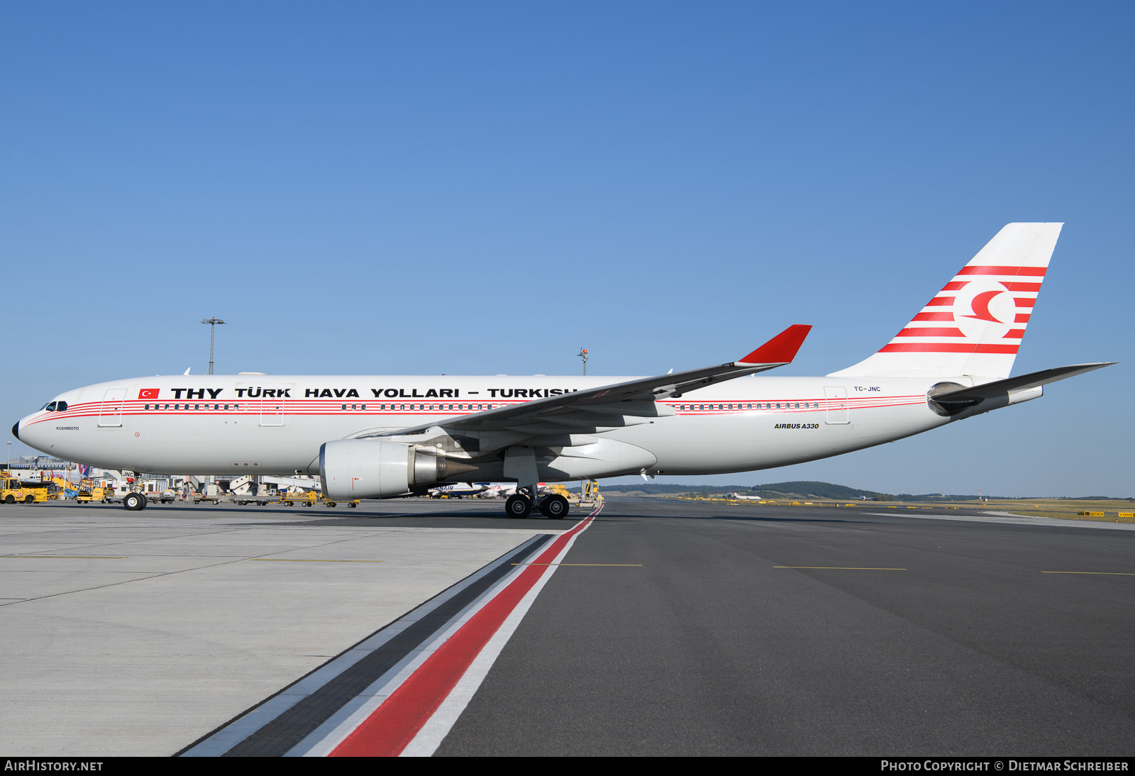 Aircraft Photo of TC-JNC | Airbus A330-203 | Turkish Airlines | THY Türk Hava Yolları - Turkish Airlines | AirHistory.net #752963