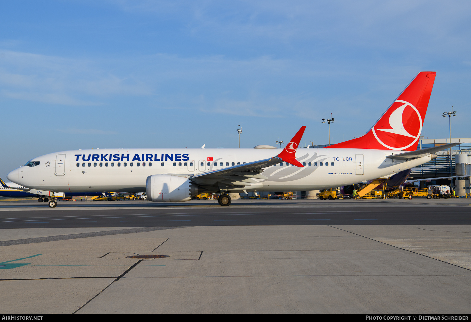 Aircraft Photo of TC-LCR | Boeing 737-8 Max 8 | Turkish Airlines | AirHistory.net #752970