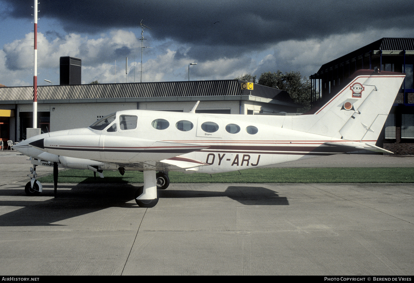 Aircraft Photo of OY-ARJ | Cessna 414 | Midtfly Executive | AirHistory.net #752974