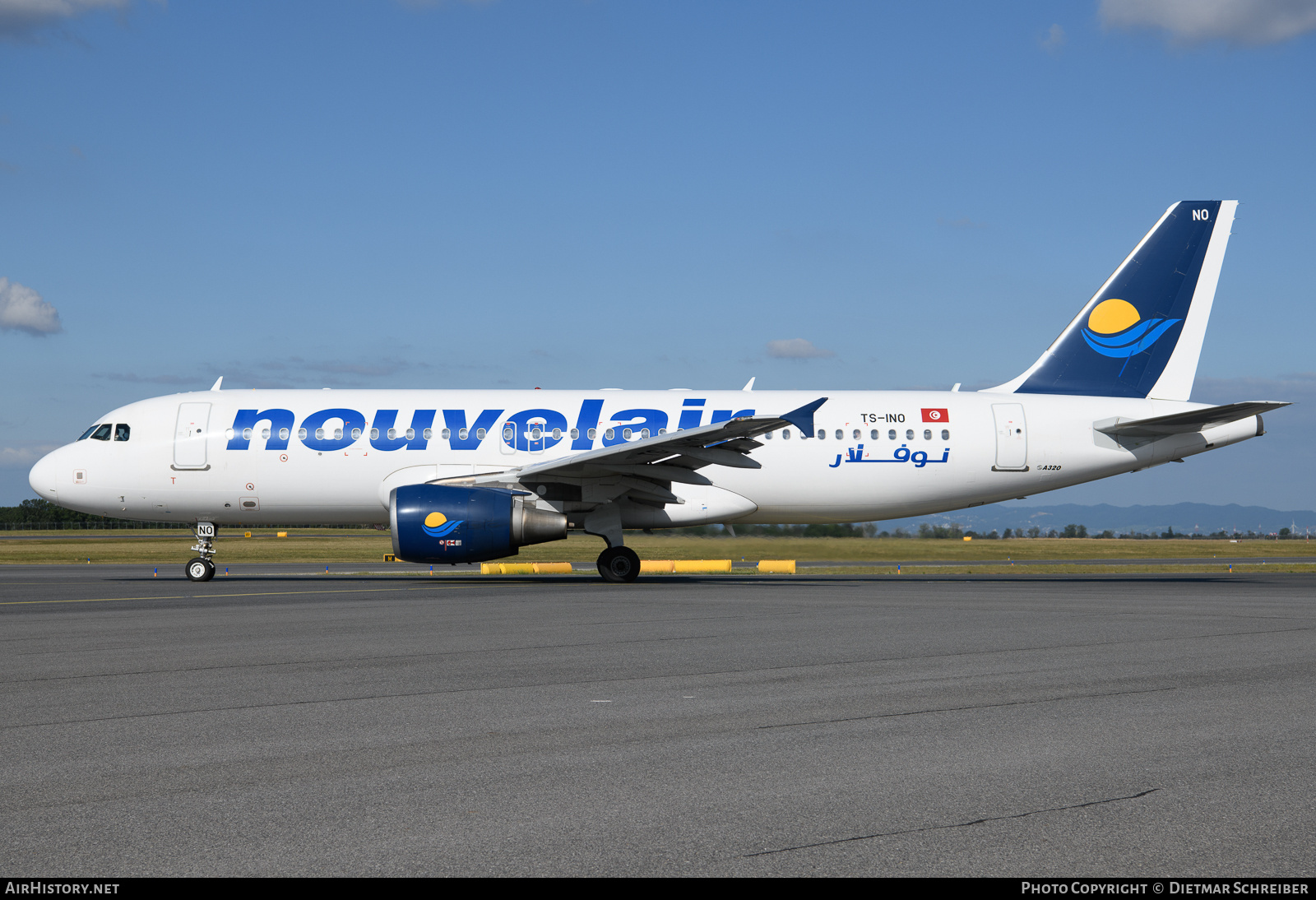 Aircraft Photo of TS-INO | Airbus A320-214 | Nouvelair Tunisie | AirHistory.net #752991