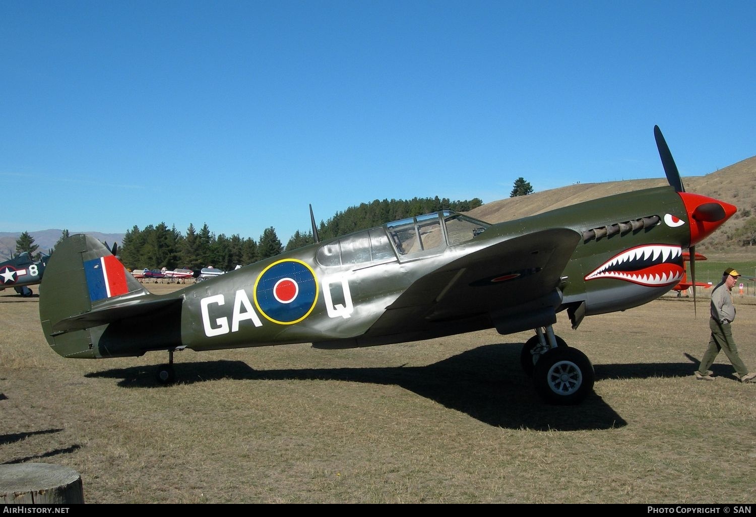 Aircraft Photo of VH-ZOC / NZ3125 | Curtiss P-40N Warhawk | UK - Air Force | AirHistory.net #752997