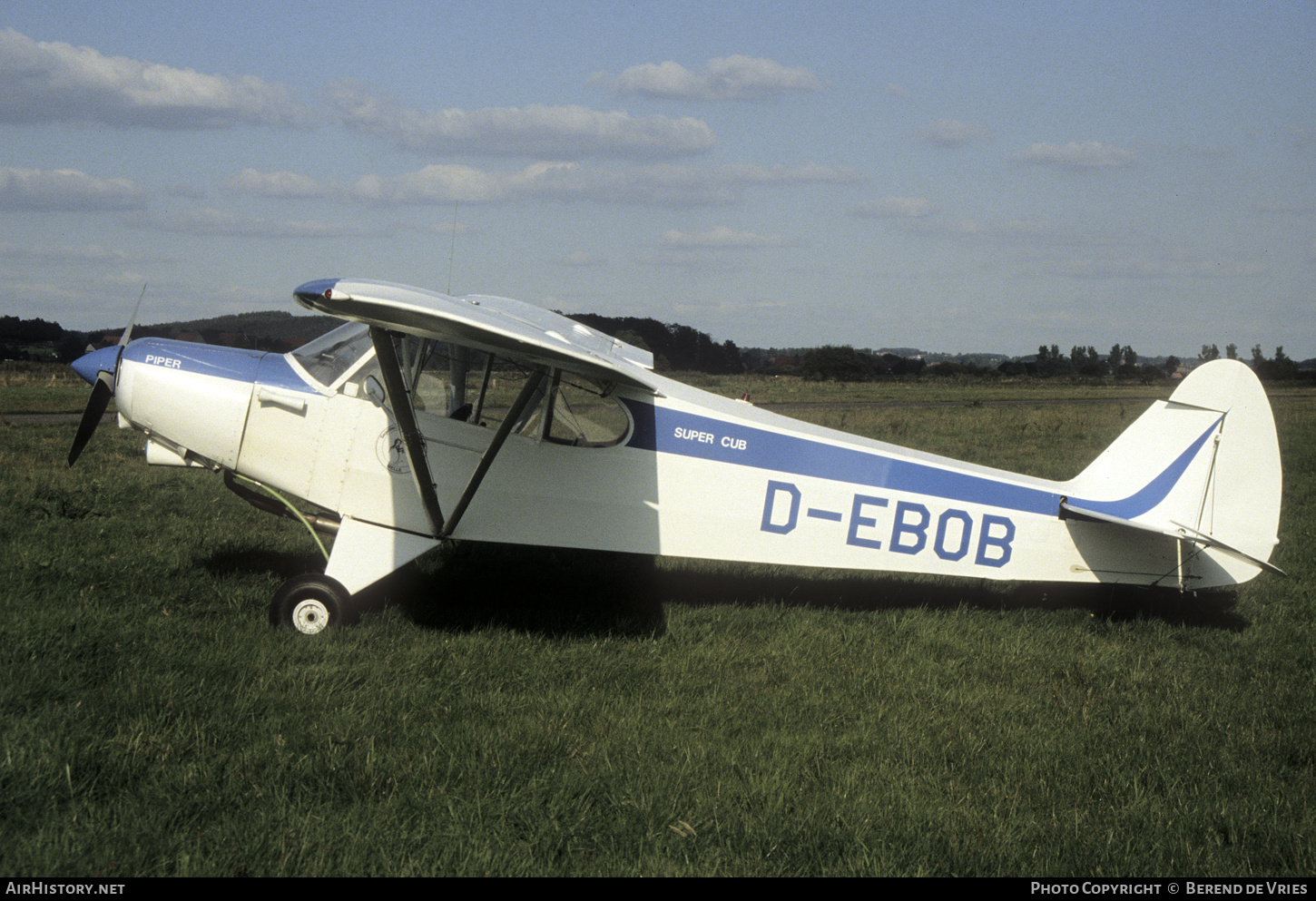 Aircraft Photo of D-EBOB | Piper PA-18-150 Super Cub | Segelflieger Club Melle | AirHistory.net #753000