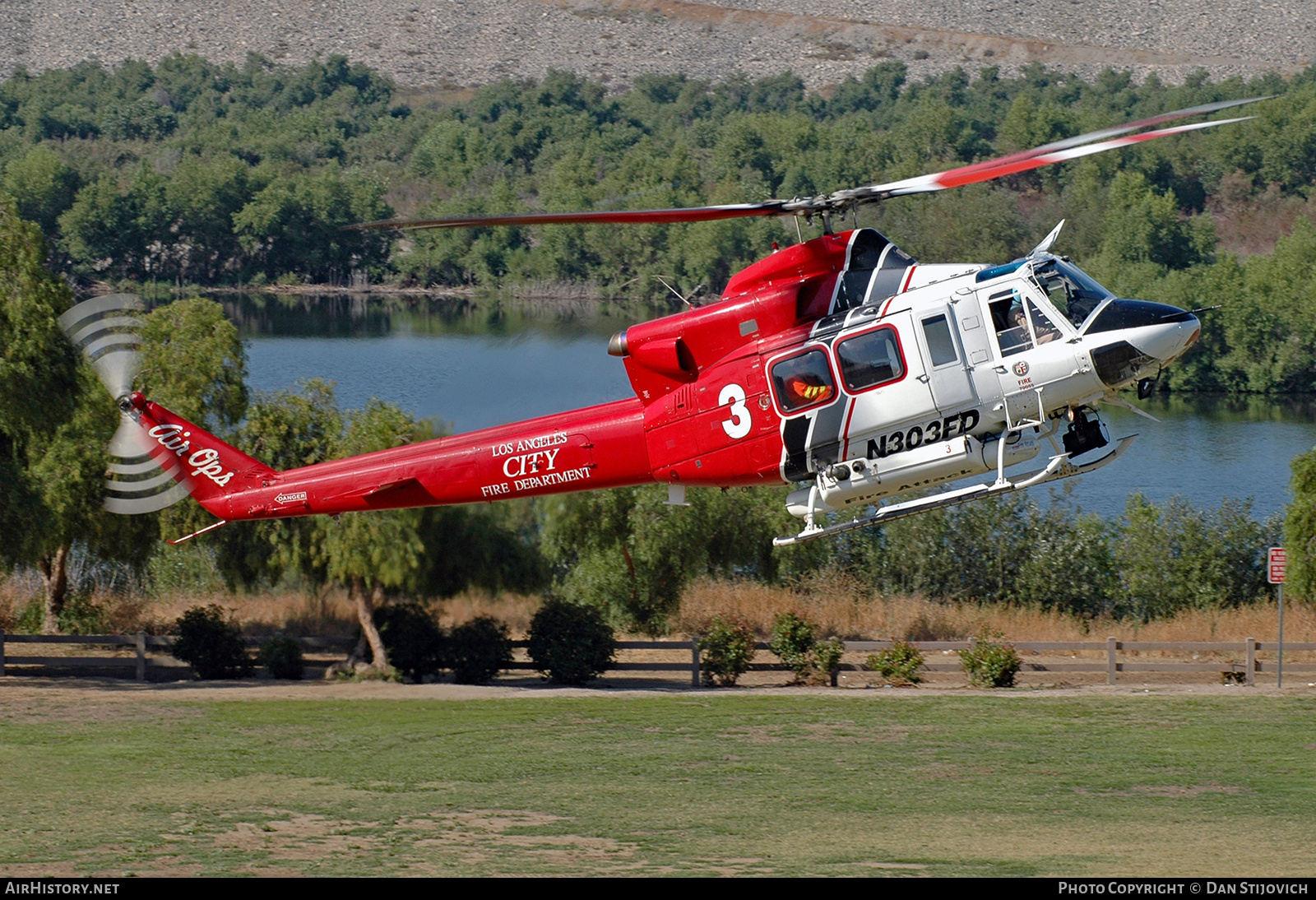 Aircraft Photo of N303FD | Bell 412EP | Los Angeles City Fire Department | AirHistory.net #753025
