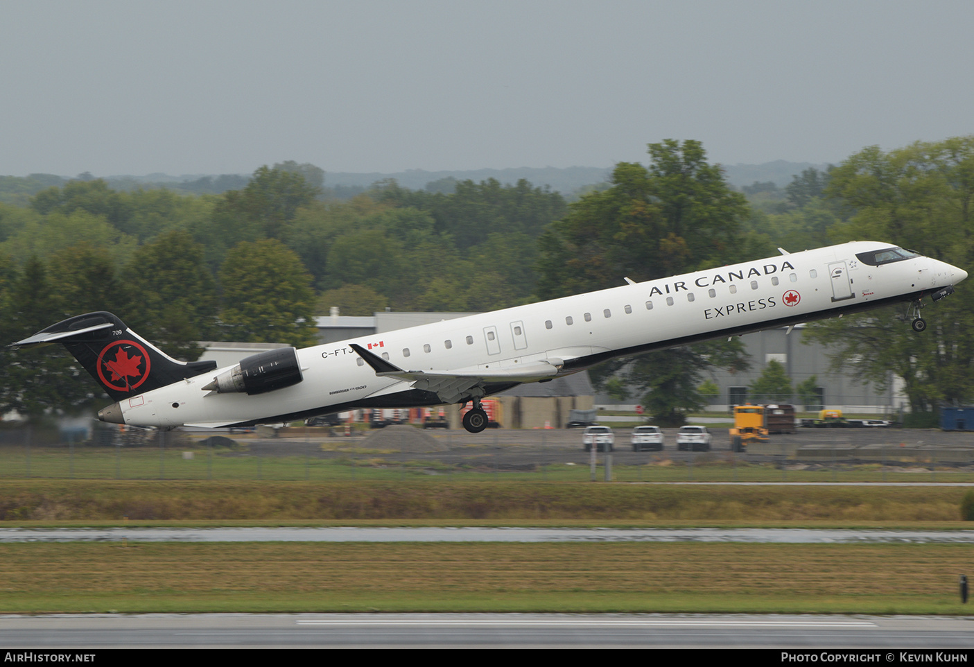 Aircraft Photo of C-FTJZ | Bombardier CRJ-900 (CL-600-2D24) | Air Canada Express | AirHistory.net #753030